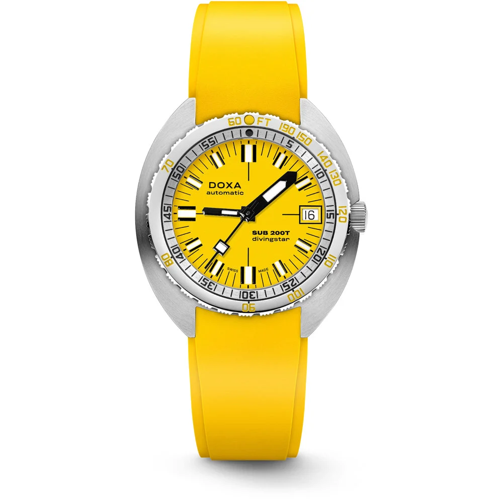 Doxa SUB 200T 804.10.361.31 Divingstar Iconic Dial 39 mm kol saati