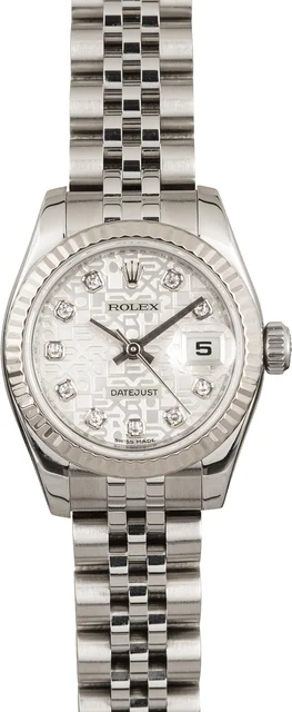 Rolex Datejust 179174 Diamond Jubilee Dial 179174SJDJ kol saati