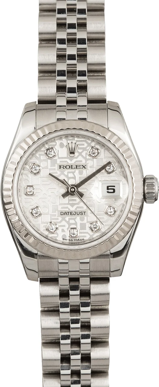 Rolex Datejust 179174 Diamond Jubilee Dial 179174SJDJ 26 mm kol saati