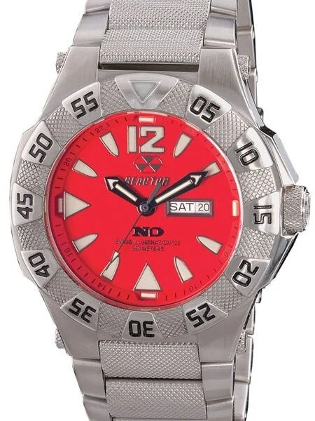 Reactor Gamma Ti 300 Meter Dive Watch with Never Dark Illumination and Titanium Case #5201