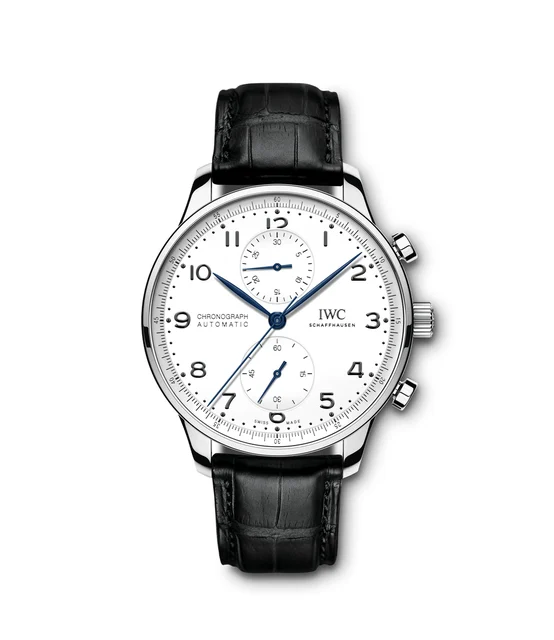 IWC IWC REF. IW371602, PORTUGIESER CHRONOGRAPH 150 YEARS, STEEL, LIMITED 2000 kol saati