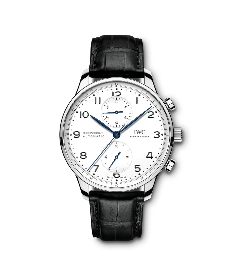 IWC IWC REF. IW371602, PORTUGIESER CHRONOGRAPH 150 YEARS, STEEL, LIMITED 2000 kol saati