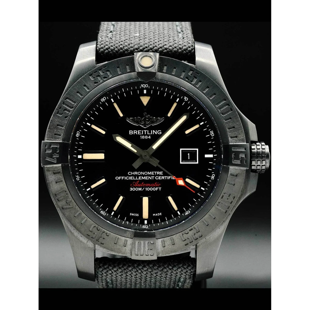 Breitling Avenger Blackbird v17310 210000013500 48 mm kol saati