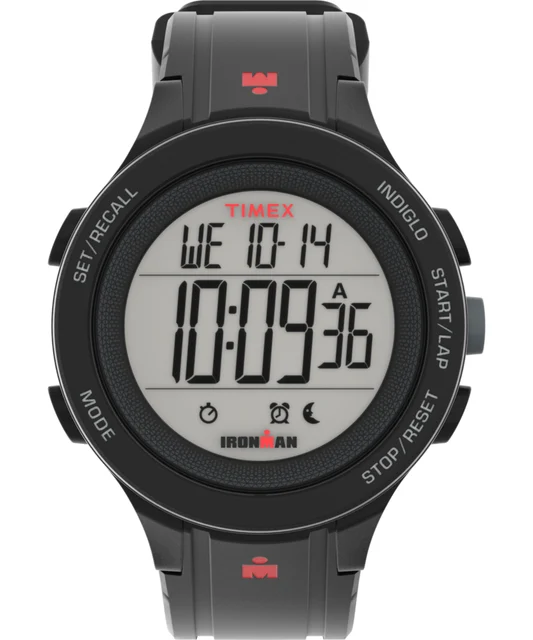 Timex IRONMAN® T200 42mm Silicone Strap Watch TW5M46400SO kol saati