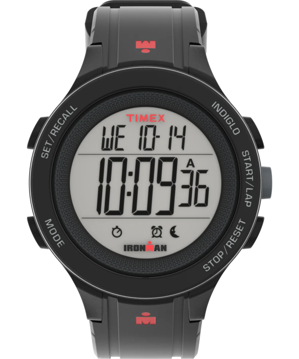 Timex IRONMAN® T200 42mm Silicone Strap Watch TW5M46400SO 42 mm kol saati