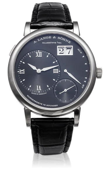 A. Lange & Sohne Lange & Sohne REF. 117.028, GRANDE LANGE 1 WHITE GOLD kol saati