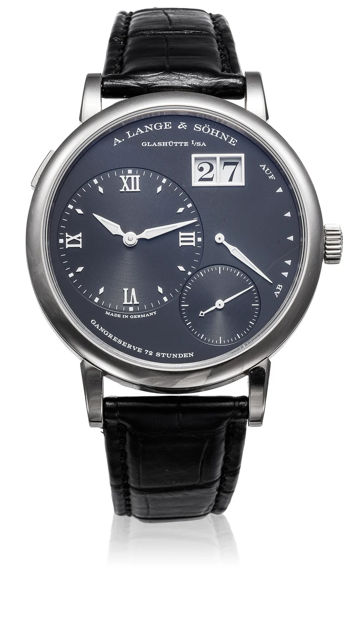A. Lange & Sohne Lange & Sohne REF. 117.028, GRANDE LANGE 1 WHITE GOLD kol saati
