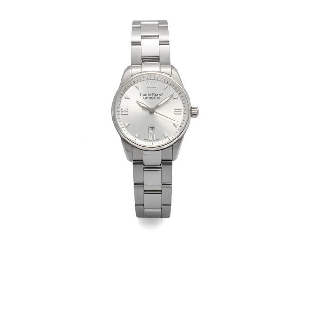 Louis Erard LOUIS ERARD, REF. 20100AA01-BMA17, HERITAGE LADY SILVER, AUTOMATIC, STEEL kol