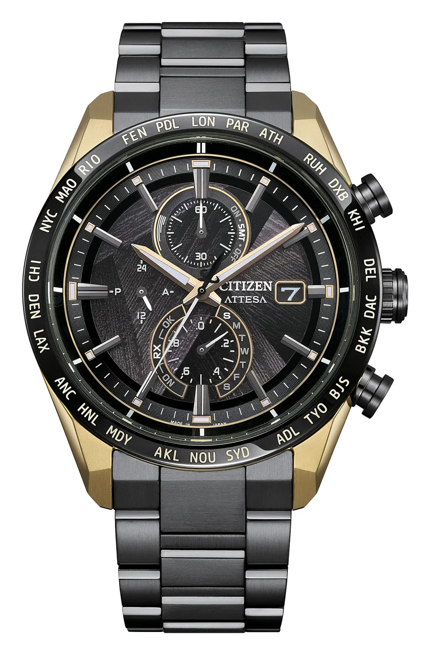 Citizen Attesa Light In Black AT8384-58E 42 mm kol saati