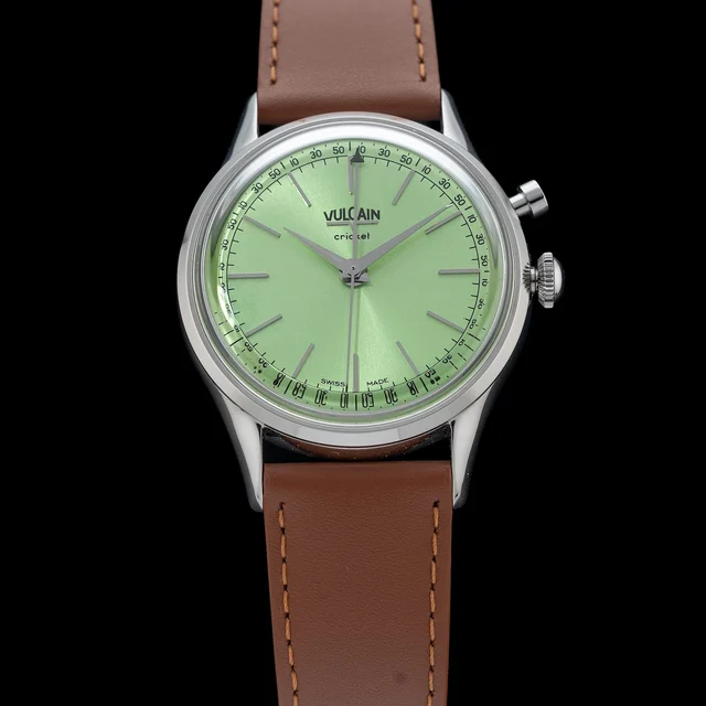 Vulcain Cricket Green Dial 100173A90.BAC307 210009N40603 kol saati