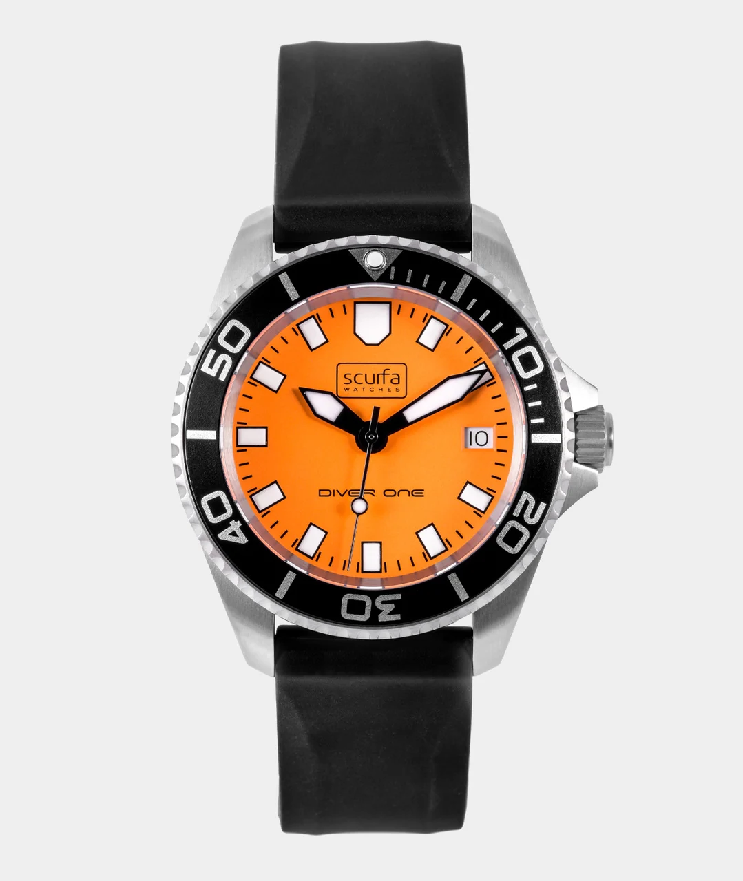Scurfawatches D1-500-TITANIUM-ORANGE 40 mm kol saati