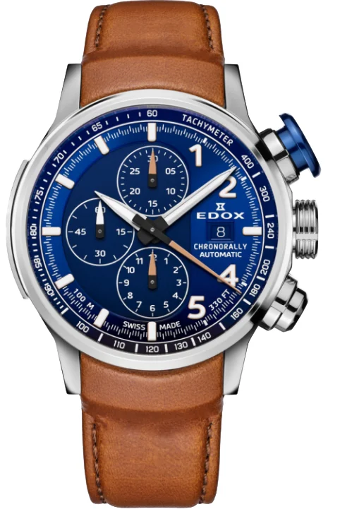 EDOX Chronorally ED455 45 mm kol saati