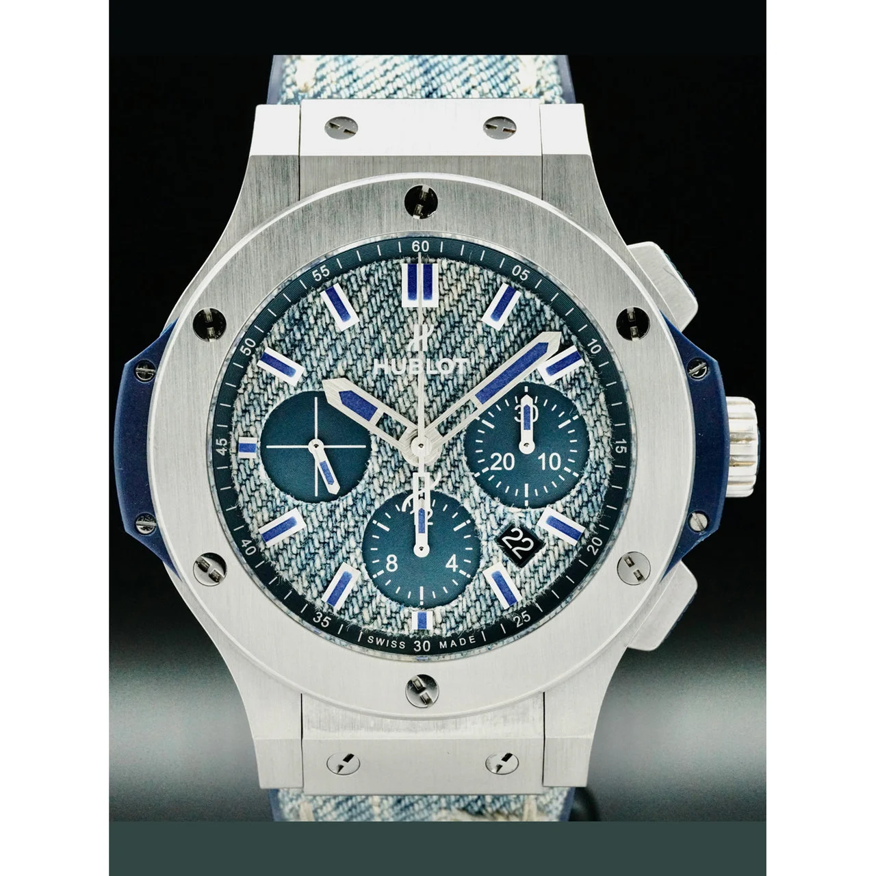 Hublot Big Bang Jeans Steel 210000054352 kol saati