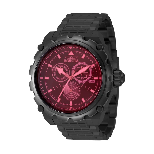 Invicta Coalition Forces Spline Command Watch - 50mm. Black (49203) kol saati