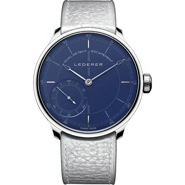 Lederer CIC 9016.60.210 Longitude Cobalt-Blue 39mm kol saati