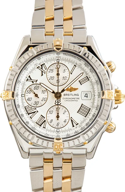 Breitling Crosswind Racing White Roman Dial B13355 kol saati