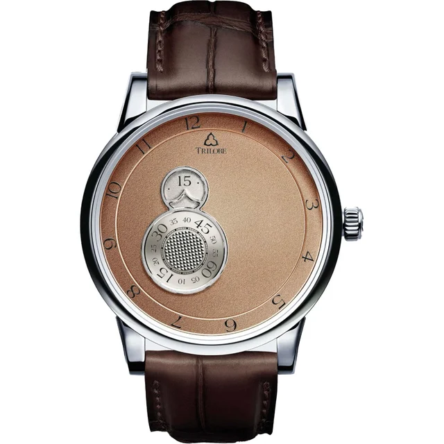 Trilobe Nuit Fantastique Grained Dune Titanium 38.5mm NF06DG kol saati