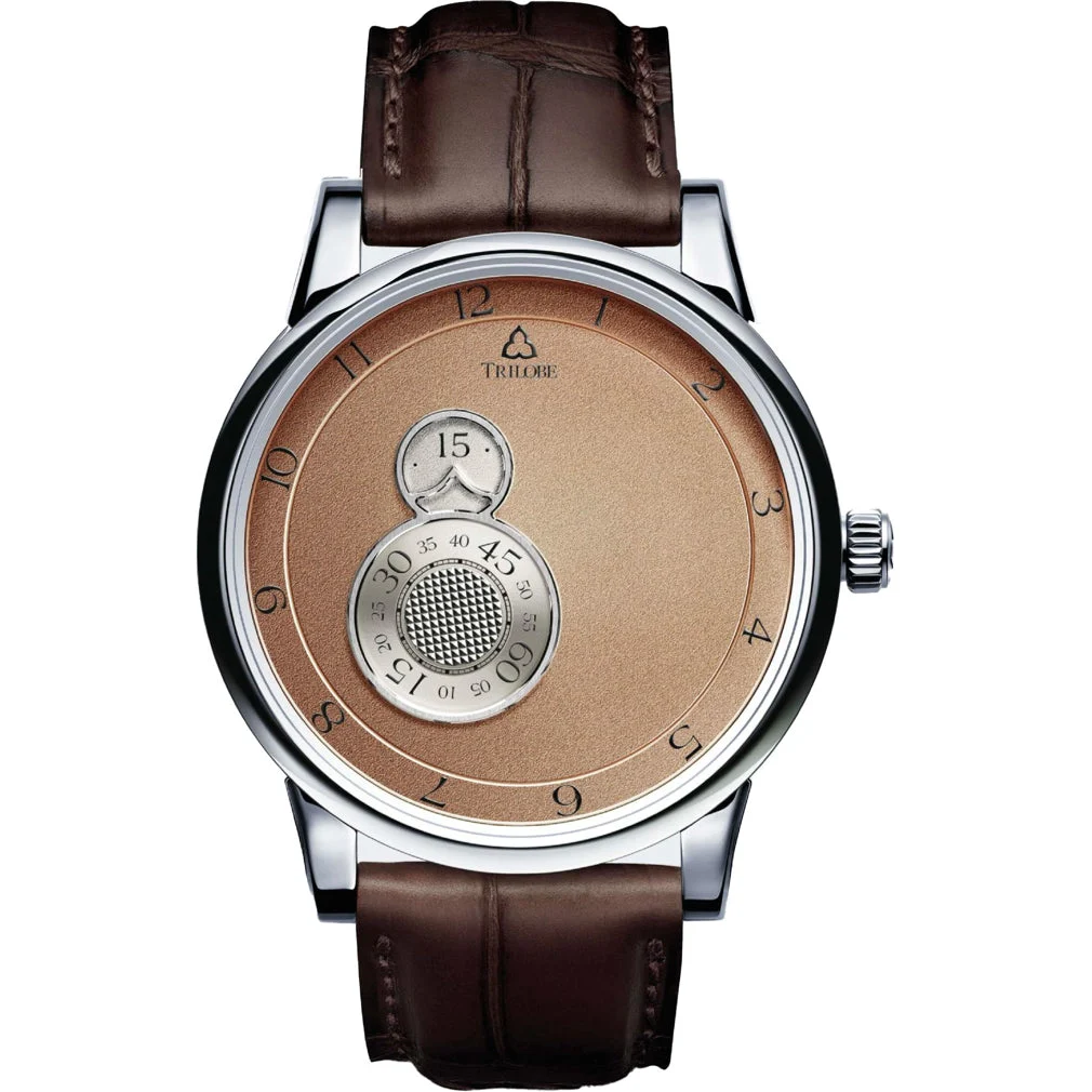 Trilobe Nuit Fantastique Grained Dune Titanium 38.5mm NF06DG 38.5 mm kol saati