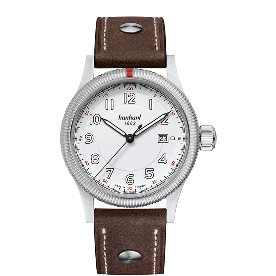 Hanhart Hhpionewhite 42 mm kol saati