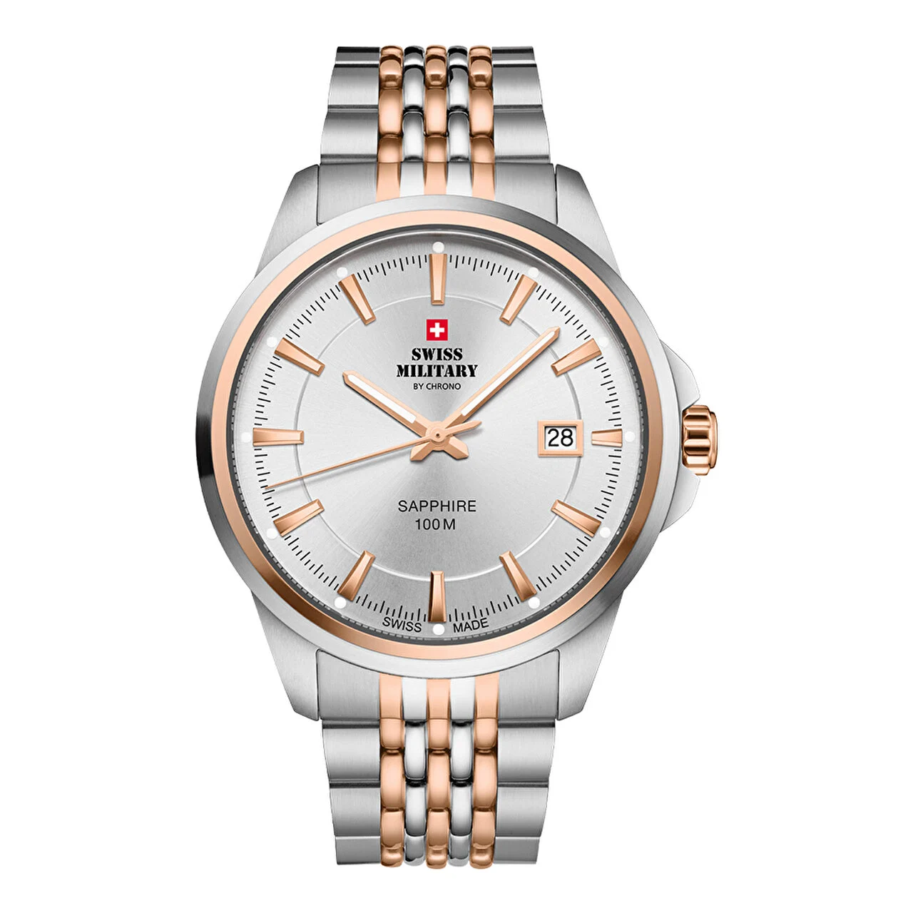 SWISS MILITARY BY CHRONO SM34104.07 40 mm kol saati
