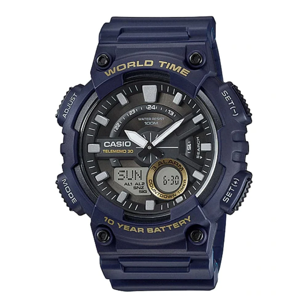 Casio AEQ-110W-2AVDF-P 47 mm kol saati