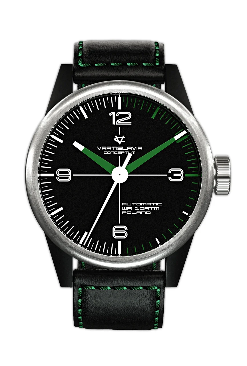 Vratislavia Watches VRATISLAVIA CONCEPTUM – RETROSPORT.02 (IT) Automatic 40 mm kol saati