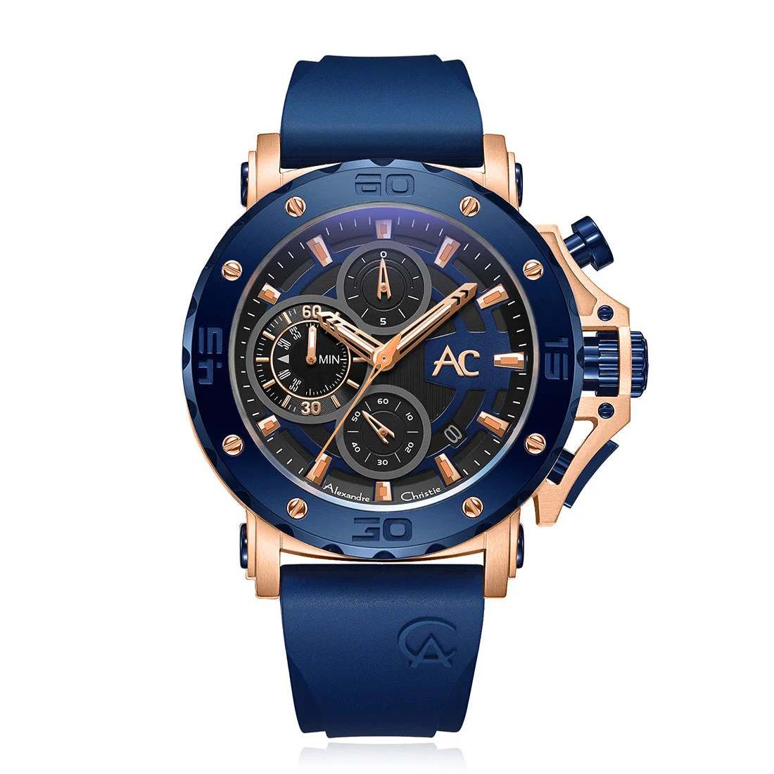 Alexandre Christie 9205MCRURBU 47 mm kol saati