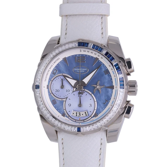 Parmigiani PARMIGIANI, REF. PF6027475.01, PERSHING 002A ASTERIA, 18K WHITE GOLD kol saati