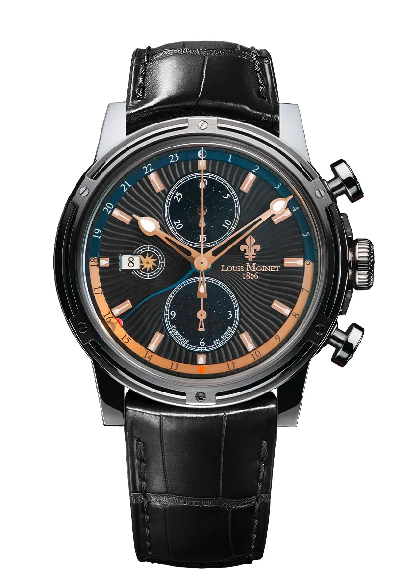 Louis Moinet Louis Moinet LM-78.20.AV 46 mm kol saati