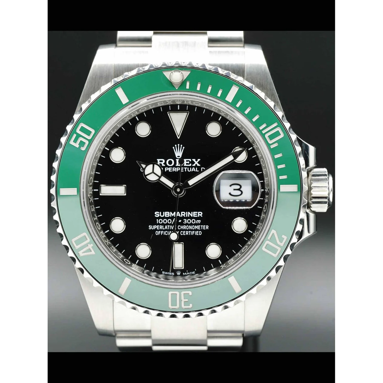 Rolex Submariner Date Kermit 126610LV 210000027162 41 mm kol saati