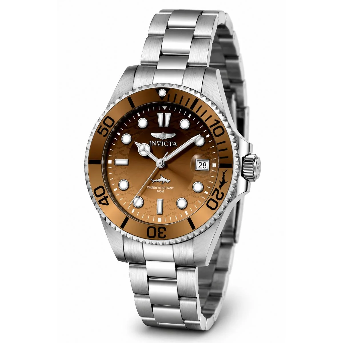 Invicta Pro Diver Watch - 34mm, Steel (50927) 34 mm kol saati