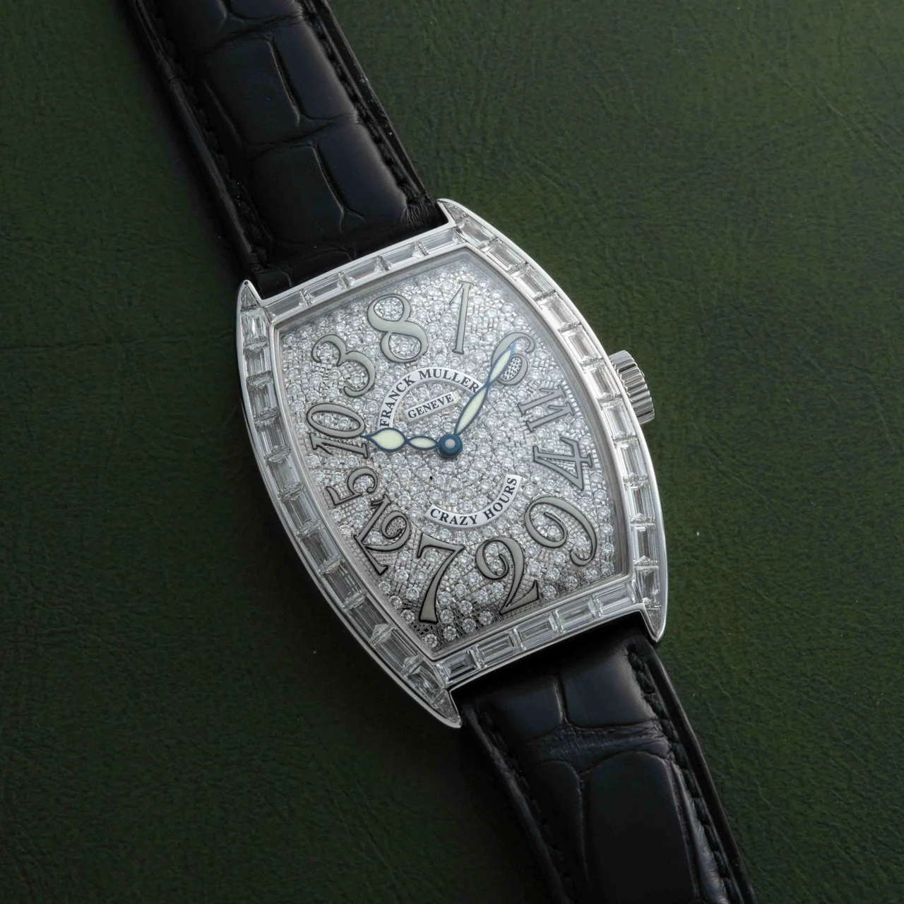 Franck Muller Cintrée Curvex 40992156 32 mm kol saati