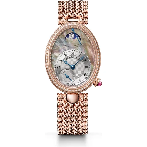 Breguet Reine de Naples Phase de Lune 8908 8908BR/5T/J20 36.5 mm kol saati