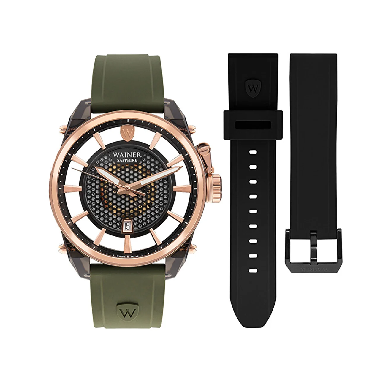 WAINER WA.11200-B 46 mm kol saati