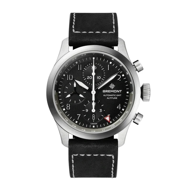 Bremont Altitude ALT42-CHR-G-SS-BK-L-S kol saati