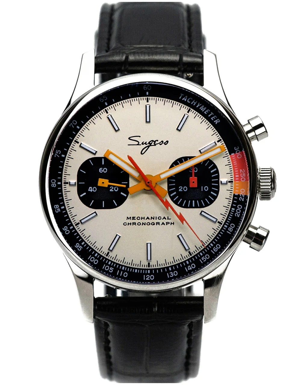 Sugess Chrono Heritage SUCHP005K V2 40 mm kol saati