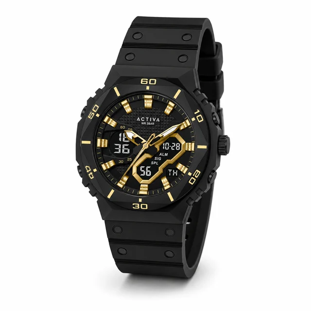 Activa Exon X Invicta Digital Watch - 48mm. Black (ACW8120-003) kol saati