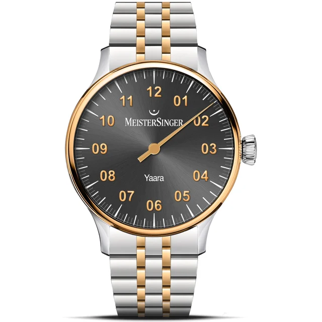 Meistersinger Anthracite YA907G kol saati
