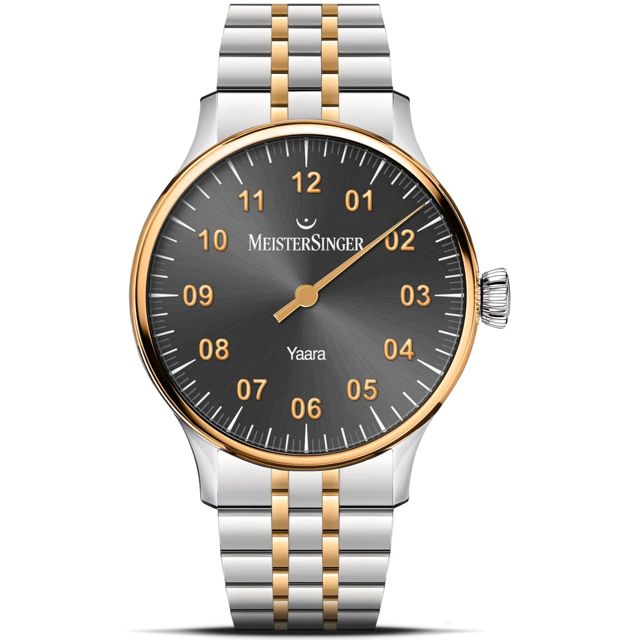 Meistersinger Anthracite YA907G 36 mm kol saati