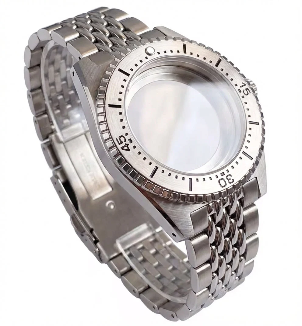 Tandorio Watches new 62mas Watch Case 62MAS Case Type NH35A NH36 PT5000 ETA2824 Movement 316L Stainless Steel Diving Case 120 Click Circle 20ATM Parts dafdga 40 mm kol saati
