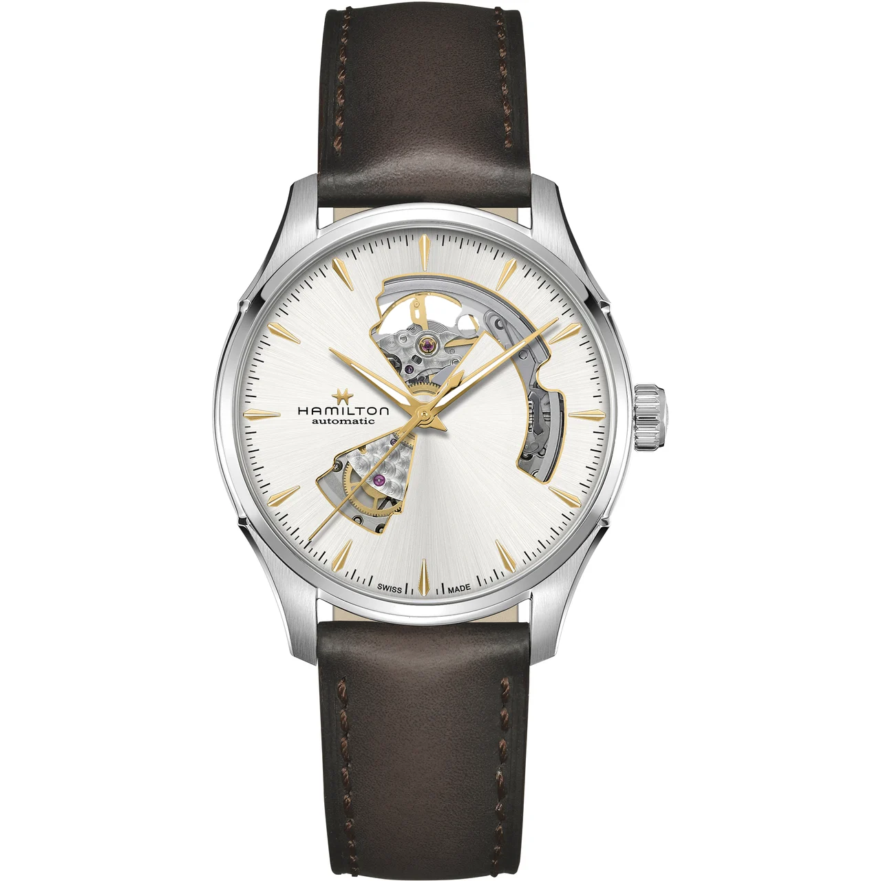 Hamilton Jazzmaster Open Heart Auto H32675551 40 mm kol saati