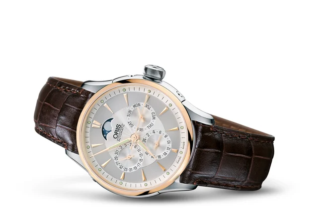 Oris Artelier Complication 2007 01 581 7606 6351-07 5 18 70FC kol saati
