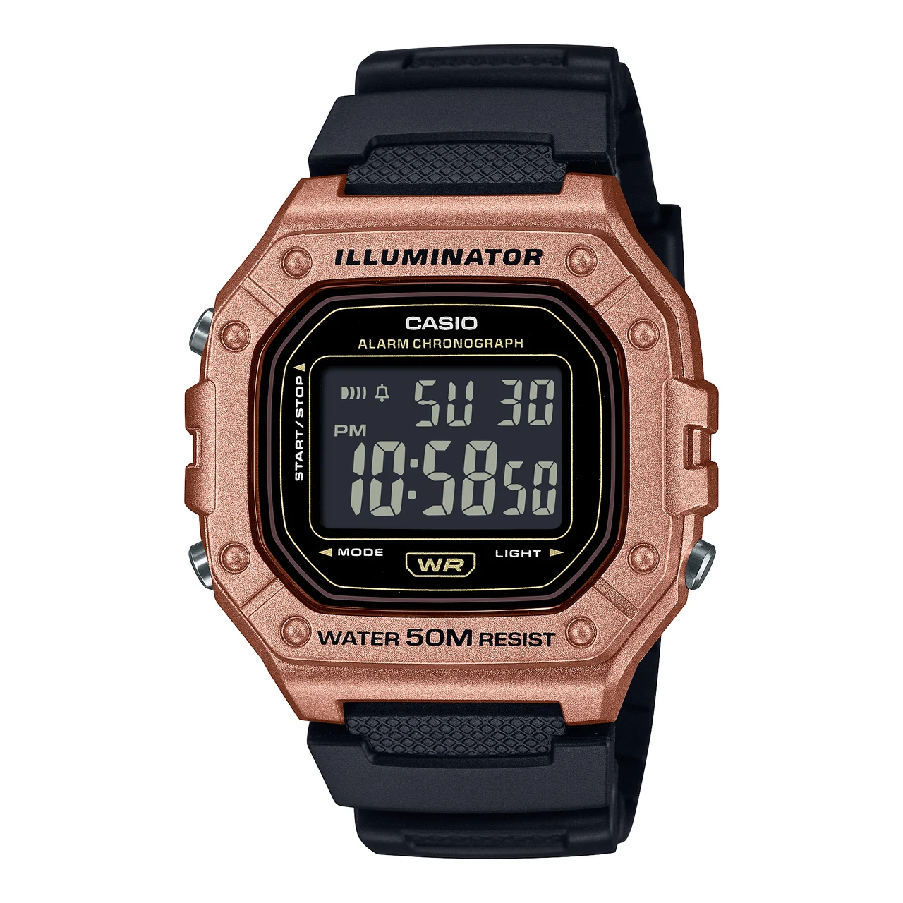 Casio Casio W218HM-5B 44 mm kol saati