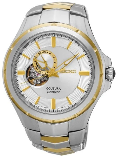 Seiko Coutura Automatic 24-Jewel Watch with an Open Heart Dial #SSA314 43.5 mm kol saati
