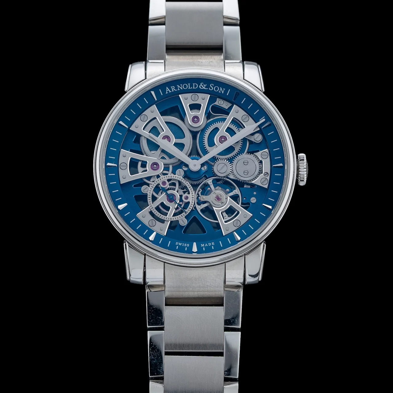 Arnold & Son Nebula 41.5mm 1NEAS.U02A POC210009N41906 41.5 mm kol saati