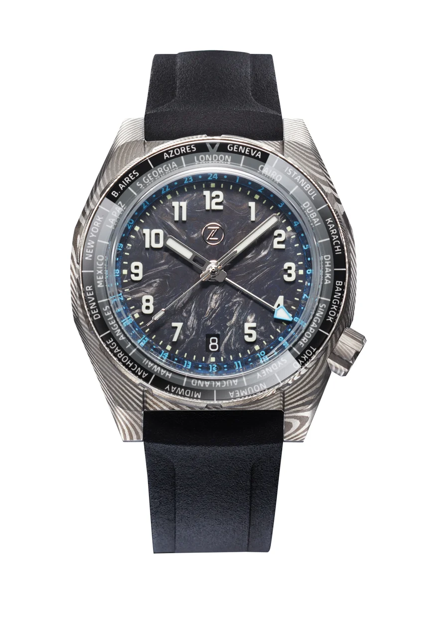 Zelos Thresher 41mm Damascus Limited Edition 41 mm kol saati