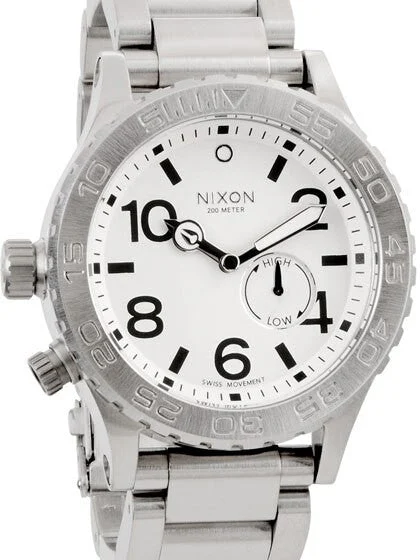 Nixon Watch with Tide High - Low Meter and Left Side Crown #A035-100 kol saati