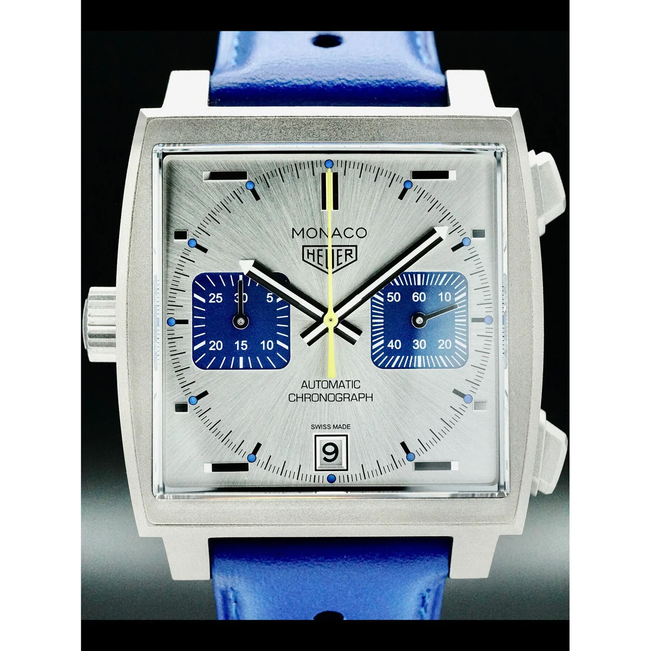 Tag Heuer Monaco Racing Blue 210000054091 39 mm kol saati