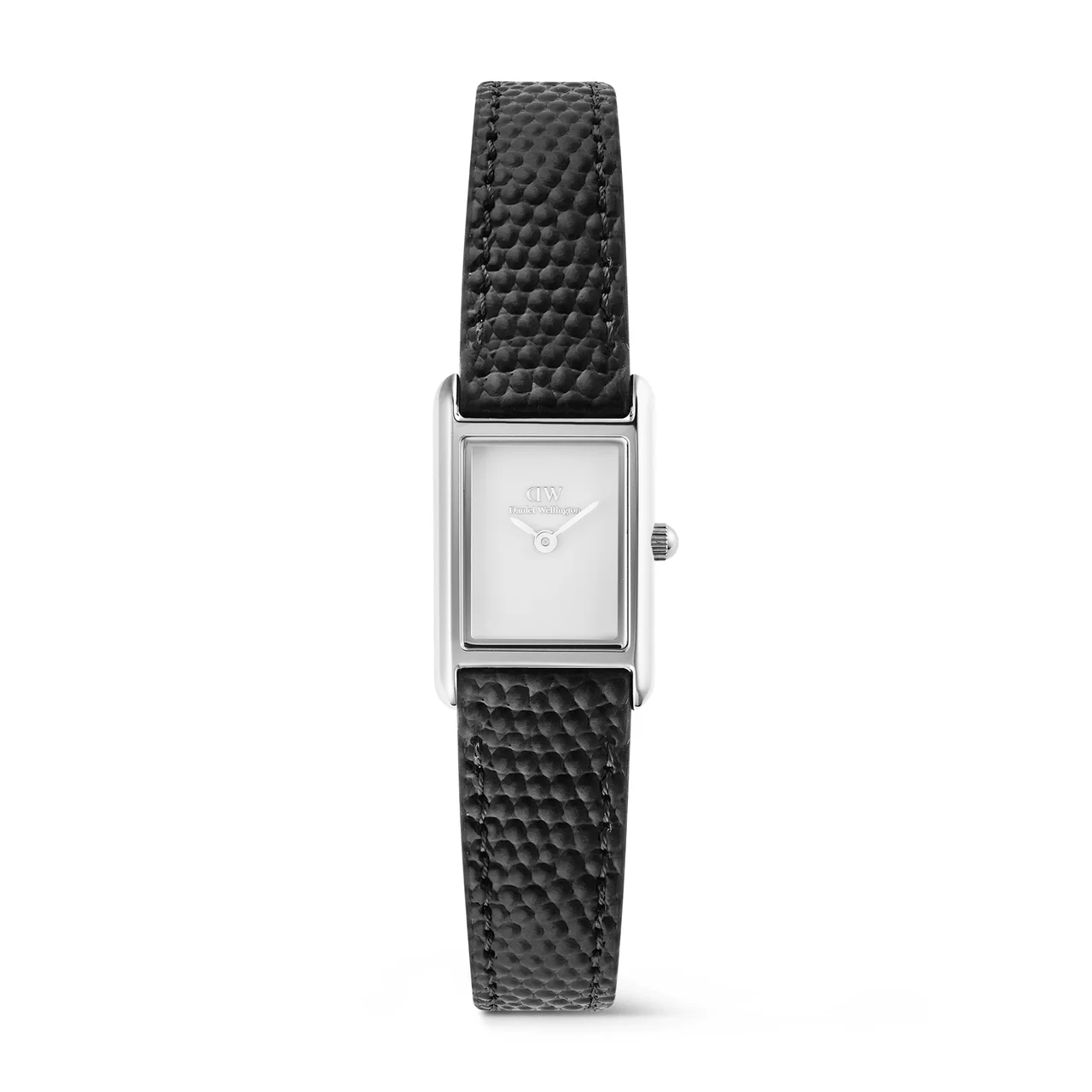 DANIEL WELLINGTON Bound Mini Black Lizard Silver DW00100901 kol saati