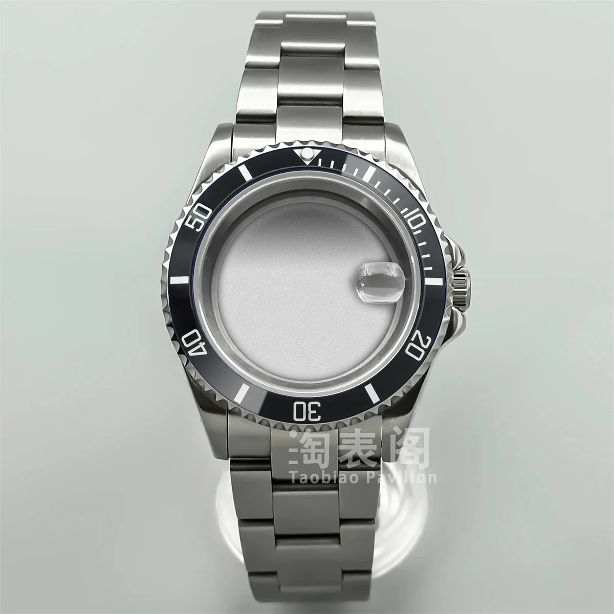 Tandorio Modified Submariner Case 36mm/38mm GMT Case ceramic bezel sapphire glass for NH35 34 36 38 Etc movement 5682105920593 38 mm kol saati